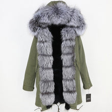 Load image into Gallery viewer, OFTBUY 2019 Winter Jacket Women Long Parka Real Fox Fur Coat Natural Raccoon Fur Collar Hood Thick Warm Streetwear Parkas New