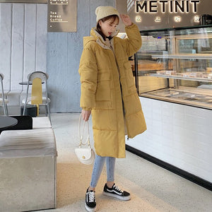 2019 Winter Down Jacket Women Hat Ultra Light Duck Pure Down Warm Female Down Coat Female Outwear Long Sleeve